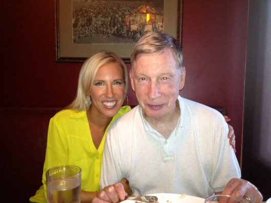 Scotti & Zack out to dinner with Dad.