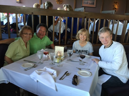 Dinner at the Landing in Menominee.