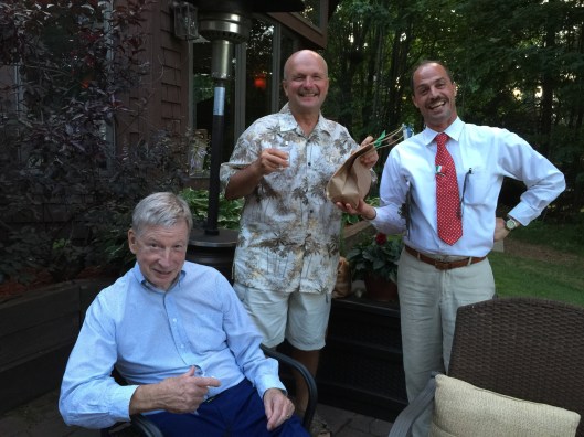 At Karissa and Chase's wedding.