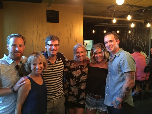 Running into Anna at The Marq.