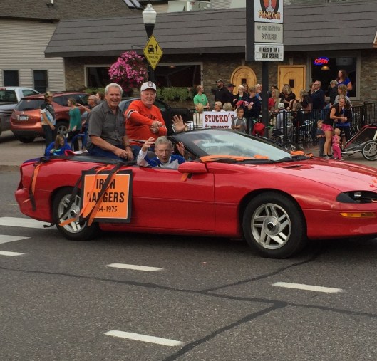 Hockey Parade on Third Street in Marquette