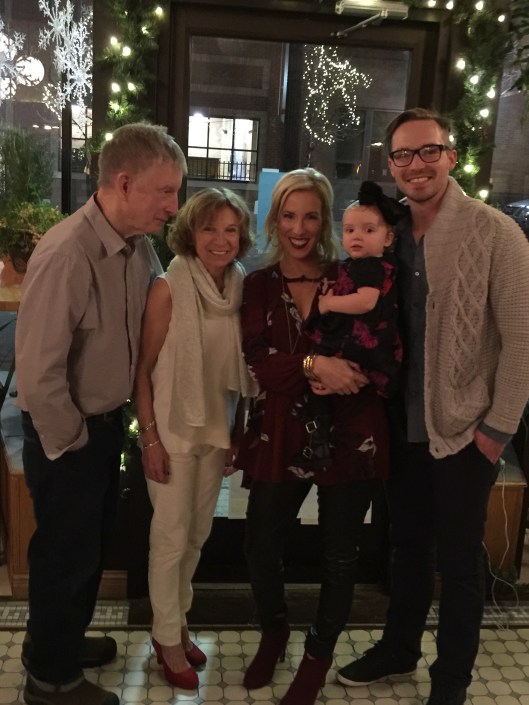 Christmas Eve at Terry & Kristi's Vierling with the wonderful Schneider Family--a long standing tradition.