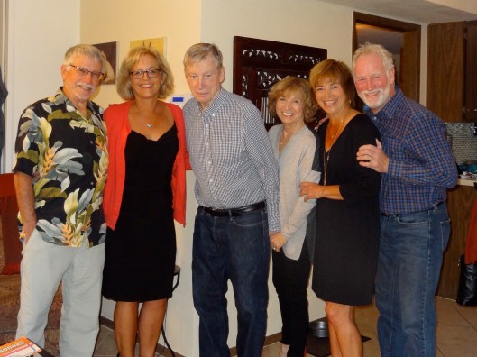 Celebrating Jan's & Gary's birthdays in Sun City before heading to Lake Havasu