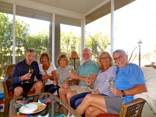 Great weekend at Jan & Patrick's place in Sun City.