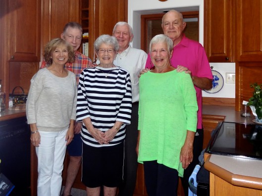 Dinner with Jim & Bettyann Schneider and Tom & Judy Cook was a real treat.