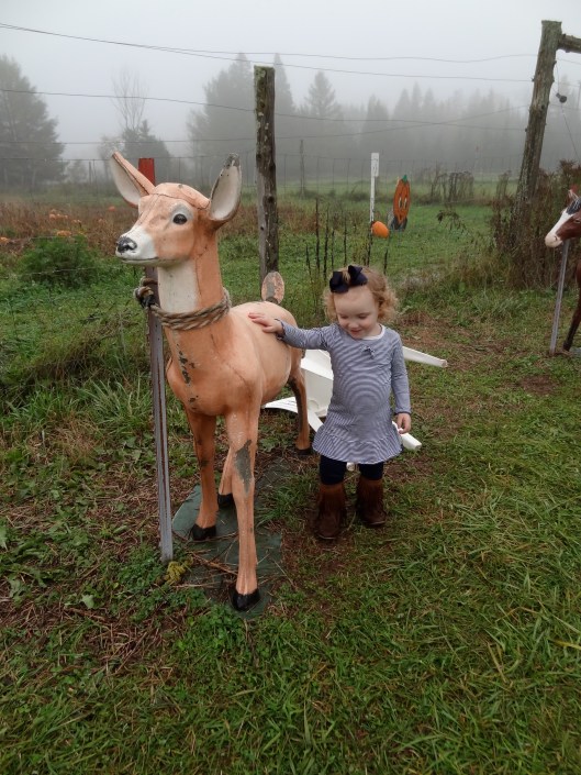 Greenlea posing just like Mommy.