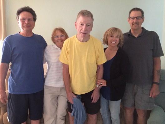 Cousin Roy visited my brother Dennis & Carol shortly after his mom (my last living Aunt) passed away in July.