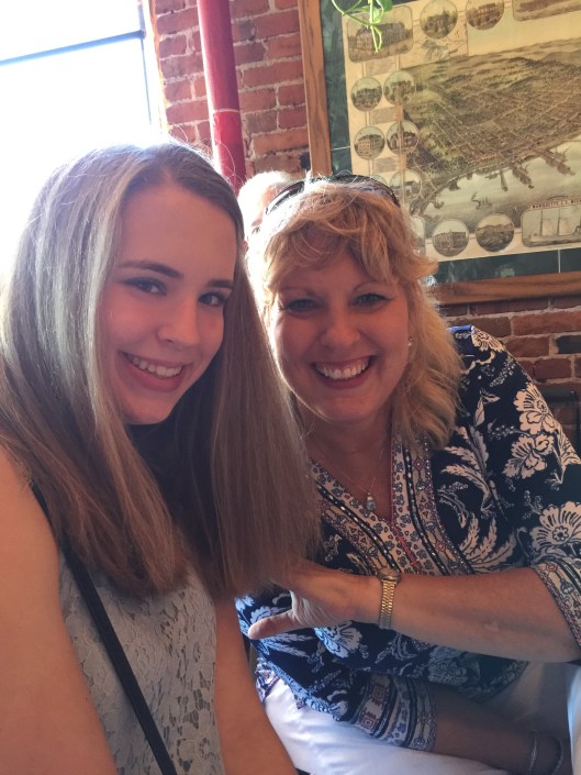 Great picture of Peggy and daughter Mary at Zada's wedding.