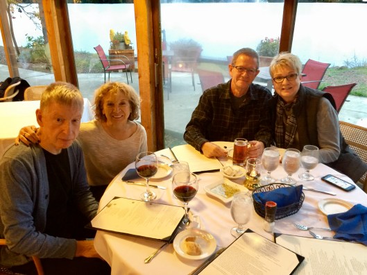 Harbor Haus Restaurant in October--we try to get there at least once a year. The fall colors are amazing.