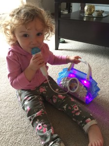 Singing songs from Frozen